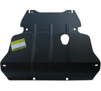 Стальная защита ООО Трио Сервис 2 мм для VW Jetta, 1984-1992, Golf II MOTODOR 02729