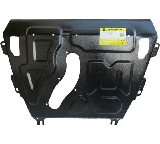 Стальная защита ООО Трио Сервис 2 мм, двигатель, КПП, Toyota RAV4, 2013-2019 гг. MOTODOR 72503