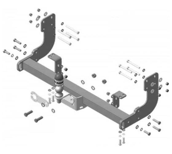 Фаркоп Mercedes Sprinter Classic, 2013-2018 ООО Трио Сервис MOTODOR 91202-FE