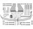 Фаркоп оцинкованный Hyundai Santa Fe 2012-2018, Kia Sorento 2012-2020 ООО Трио Сервис MOTODOR 90920-A 3
