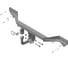 Фаркоп Toyota Aqua, Prius 2011-2019 ООО Трио Сервис MOTODOR 92519-A 2
