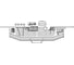 Фаркоп оцинкованный Toyota Highlander 2014- 2020 ООО Трио Сервис MOTODOR 92528-FE 3
