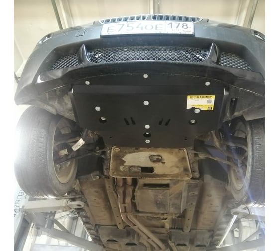 Стальная защита ООО Трио Сервис 3 мм для Р BMW X3 MOTODOR 10201