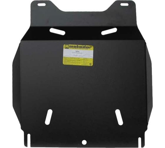 Стальная защита ООО Трио Сервис 3 мм для Д, ПДф, КПП, Р, РК Ford Ranger 2006-2011 MOTODOR 10703