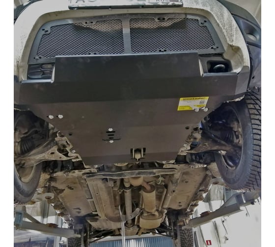 Стальная защита ООО Трио Сервис 3 мм для ПБ, Д, КПП Renault Duster MOTODOR 11701