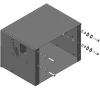 Стальная защита ООО Трио Сервис 1.5 мм, АкБ, Hyundai НD72/78, 2011- MOTODOR 20913