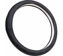 Оплетка A2DM экокожа, XL, спонж, черный, синий ромб 107831