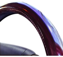 Оплетка A2DM ЛАК экокожа, XL, шоколад 107823