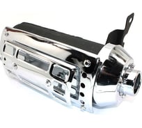 Хромированный глушитель на двигатель ОЕМ 188 131106 084363