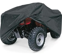 Защитный чехол-тент на квадроцикл AutoExpert 255х140х115 см, черный X255-LEO
