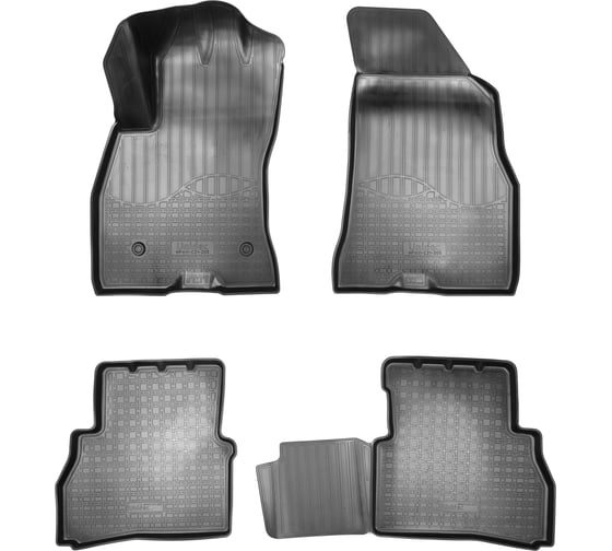 Салонные коврики UNIDEC для Fiat Doblo 3D 2015 NPA11-C21-205 1