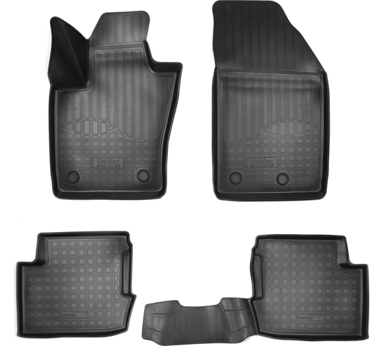 Салонные коврики UNIDEC для Fiat 500x3D 2014 NPA11-C21-055 1