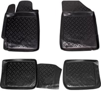 Ковры Airline для Toyota Camry 07-11, 4 шт., высокий борт, ТЭП, черные ACM-PS-82