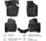 Ковры Airline для VW Polo/Rapid 20-, 4 шт., крепеж, высокий борт, 3D с подпятником, ТЭП, черные ACM-PS-94 2