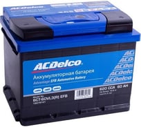 Аккумулятор ACDelco EFB 60-3-R обратная полярность 19379741