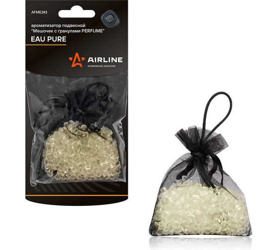 Подвесной ароматизатор Airline Perfume мешочек с гранулами, EAU PURE AFME243