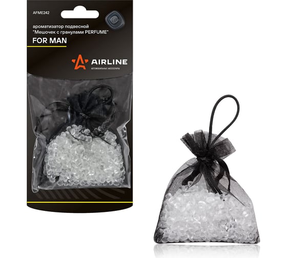 Подвесной ароматизатор Airline Perfume мешочек с гранулами, FOR MAN AFME242 1