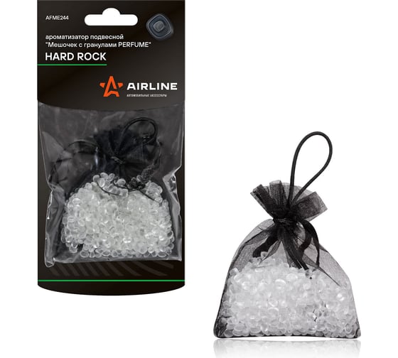 Подвесной ароматизатор Airline Perfume мешочек с гранулами, HARD ROCK AFME244 1