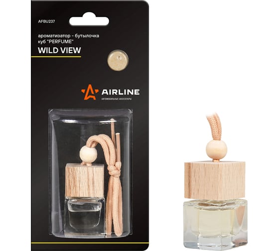 Ароматизатор-бутылочка Airline Perfume куб WILD VIEW AFBU237 1