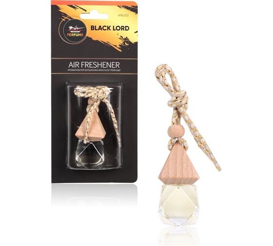 Ароматизатор-бутылочка Airline Perfume кристалл BLACK LORD AFBU252 1