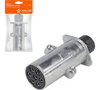 Вилка прицепа/тягача Airline 24 В, тип-N, 7 контактов, металл ATE-42