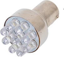 Cветодиод Nord-Yada 12V TS25 9 LED, BAY15d, белый, 0.79W, 33.76lm, 2 шт. 901973