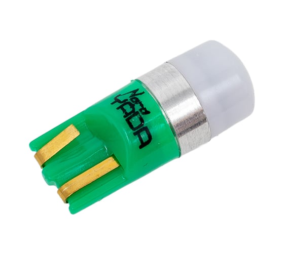 Светодиод Nord-Yada 12 В, T10 W5W, 1x3030SMD, зеленый 908851