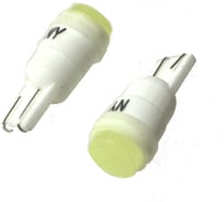 Светодиод Nord-Yada 12 В, T10, (1LED) COB (керамика), W5W, W2.1x9.5d, белый, 1 Вт, 80 лм, 2 шт. 904610