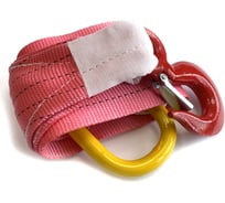 Корозащитный строп ТамбовТехСнаб 23 т, 2.5 м, крюк/кольцо 7930105412916