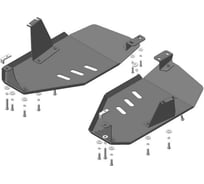 Стальная защита ООО Трио Сервис 3 мм, Б, Land Rover Discovery Sport 2015- MOTODOR 13221