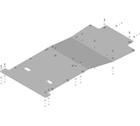 Алюминиевый настил ООО Трио Сервис MAN TGS 33.440, 6x4, 2011- MOTODOR 24820