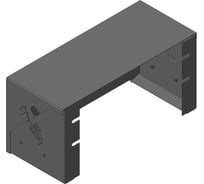 Стальная защита ООО Трио Сервис 1.5 мм, АкБ, Foton BJ 1039 MOTODOR 27501