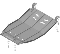 Стальная защита ООО Трио Сервис 2 мм, Р, Isuzu NMR 85 H MOTODOR 26406