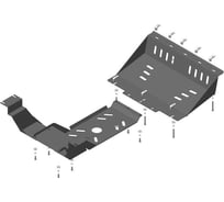 Стальная защита ООО Трио Сервис, 4 мм, Д, Р, Howo миксер 8x4 MOTODOR 26201