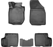 Салонные коврики UNIDEC для Lada Largus I рестайл 3D 2021 7 мест NPA11-C94-559