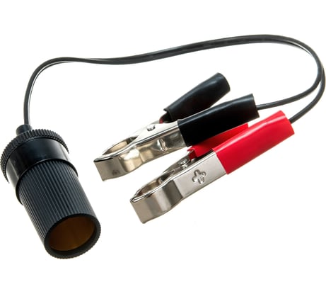 Гнездо прикуривателя с крокодилами AUTOVIRAZH AV-4400