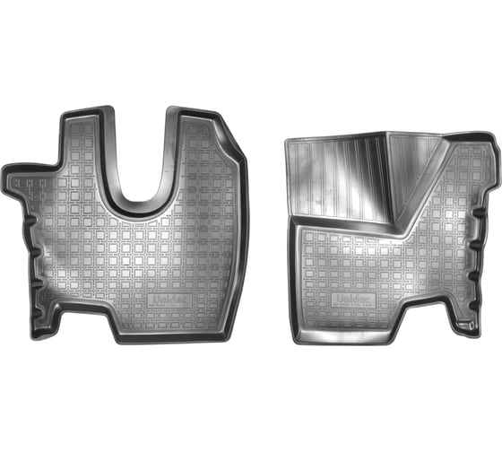 Салонные коврики UNIDEC для Mercedes-Benz Axor 3D 2006 грузов./KamAZ 5490 3D 2013 грузов. NPA00-C56-240 1