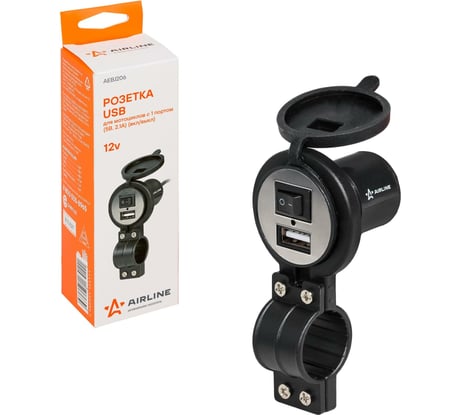 USB-розетка для мотоциклов с 1 портом Airline AEBJ206