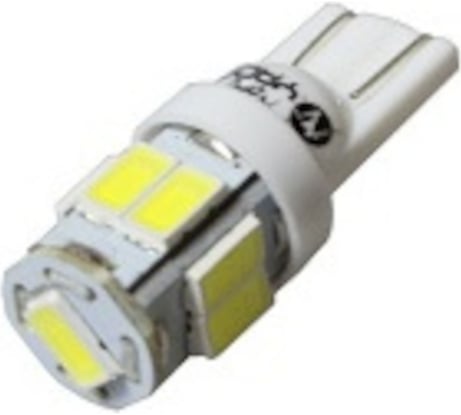 Светодиод Nord-Yada 12V T10 W5W W2.19.5D 9SMD 5730 белый 2 шт 904734