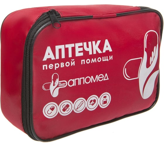 Аптечка первой помощи ПРОИЗВОДСТВЕННАЯ, сумка ООО АППОМЕД 20322