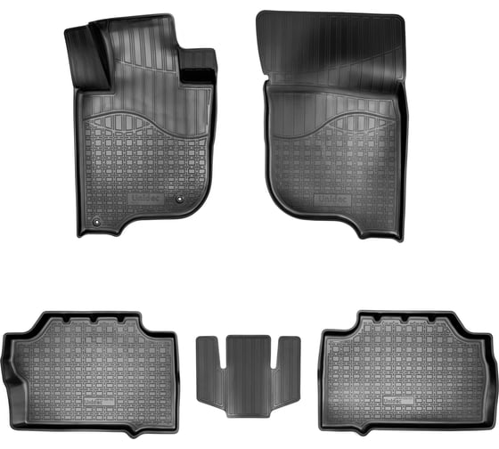 Салонные коврики UNIDEC для Mitsubishi Pajero Sport III 3D 2015 NPA11-C59-703 1