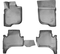 Салонные коврики UNIDEC для Mitsubishi L200 IV 3D 2006-2015/Fiat Fullback 3D 2016 NPA11-C59-330