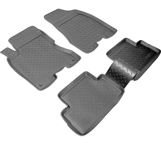 Салонные коврики UNIDEC для Nissan X-Trail T31 3D 2007 NPL-Po-61-81