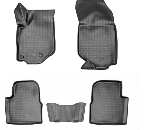 Салонные коврики UNIDEC для Peugeot 2008 II 3D 2019 NPA11-C64-235