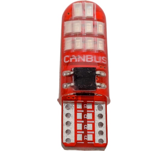 Светодиод Nord-Yada 12V T10 W5W 20x3014SMD, c обманкой, синий 2 шт 908827