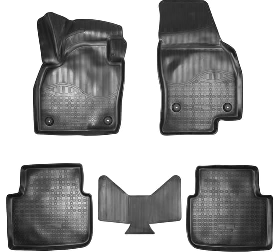 Салонные коврики UNIDEC для Skoda Kamiq 3D 2019 NPA11-C81-200 1