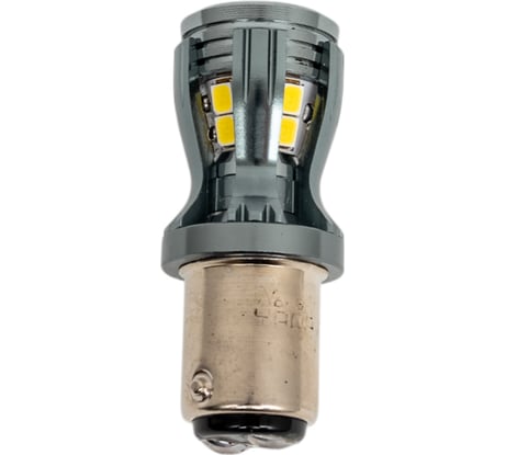 Светодиод Nord-Yada S25, Р21/5W, ВАY15s, 14x2835SMD, чип OSRAM с обманкой (стоп,ук.пов.), блистер 2 шт. в упаковке 908340