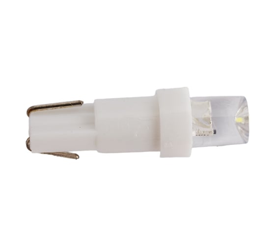 Светодиод Nord-Yada 12V T5-01 1LED W1,2W Base: W2,0 х4,6d 0.18W 4lm конус белый 2 шт. 900277