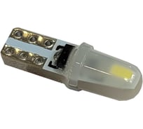 Светодиод Nord-Yada 12В T5 W1.2W, 2x3014SMD Non-polar белый 2 шт 908822