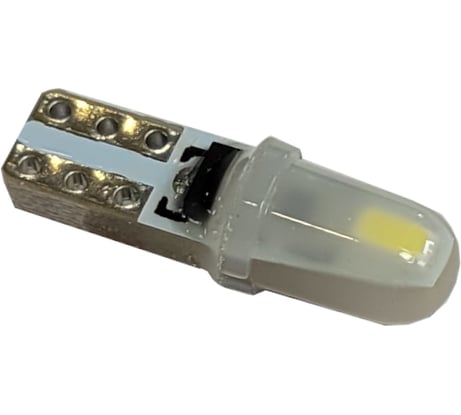 Светодиод Nord-Yada 12В T5 W1.2W, 2x3014SMD Non-polar белый 2 шт 908822